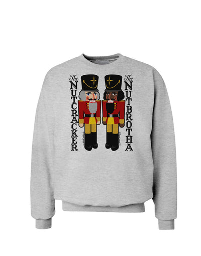 The Nutcracker and Nutbrotha Sweatshirt by-Sweatshirts-TooLoud-AshGray-Small-Davson Sales