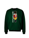 The Nutcracker with Text Adult Dark Sweatshirt by-Sweatshirts-TooLoud-Deep-Forest-Green-Small-Davson Sales