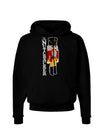 The Nutcracker with Text Dark Hoodie Sweatshirt by-Hoodie-TooLoud-Black-Small-Davson Sales