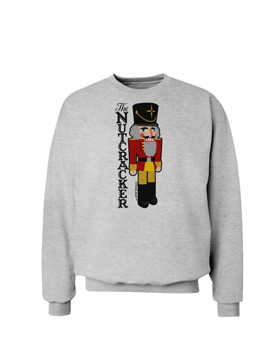 The Nutcracker with Text Sweatshirt by-Sweatshirts-TooLoud-AshGray-Small-Davson Sales