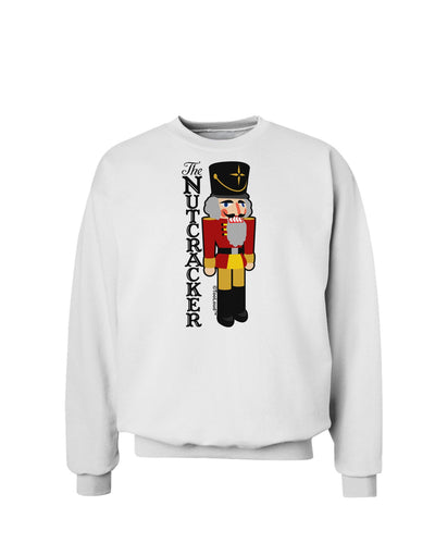 The Nutcracker with Text Sweatshirt by-Sweatshirts-TooLoud-White-Small-Davson Sales