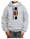 The Nutcracker with Text Youth Hoodie Pullover Sweatshirt by-Youth Hoodie-TooLoud-Ash-XS-Davson Sales