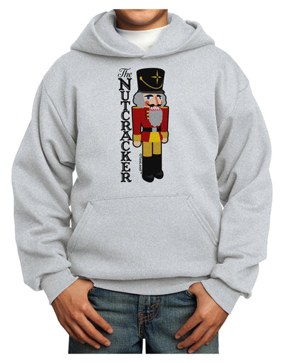 The Nutcracker with Text Youth Hoodie Pullover Sweatshirt by-Youth Hoodie-TooLoud-Ash-XS-Davson Sales