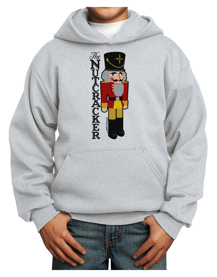 The Nutcracker with Text Youth Hoodie Pullover Sweatshirt by-Youth Hoodie-TooLoud-White-XS-Davson Sales