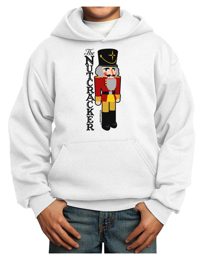 The Nutcracker with Text Youth Hoodie Pullover Sweatshirt by-Youth Hoodie-TooLoud-White-XS-Davson Sales