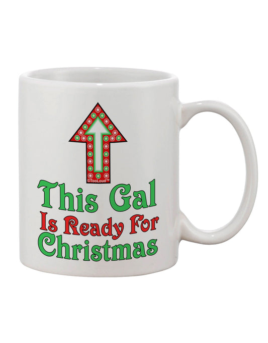 The Perfect Christmas Companion - 11 oz Printed Coffee Mug TooLoud-11 OZ Coffee Mug-TooLoud-White-Davson Sales