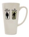 The Perfect Drinkware for Military Enthusiasts - 16 Ounce Conical Latte Coffee Mug by TooLoud-Conical Latte Mug-TooLoud-White-Davson Sales