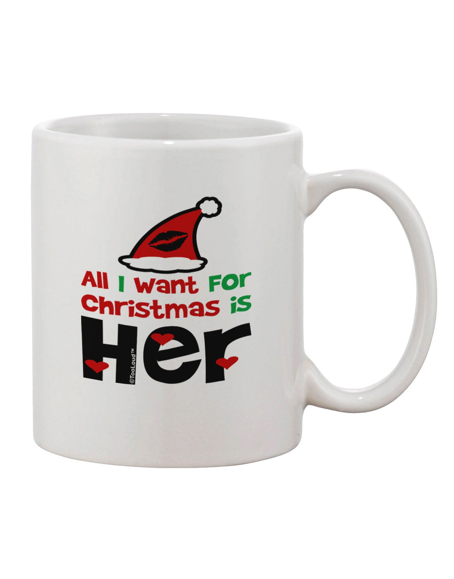 The Perfect Pair: His & Hers Matching Printed 11 oz Coffee Mugs - TooLoud-11 OZ Coffee Mug-TooLoud-White-Davson Sales