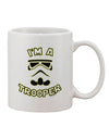 The Resilient Trooper 11 oz Coffee Mug - TooLoud-11 OZ Coffee Mug-TooLoud-White-Davson Sales