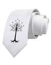 The Royal White Tree Printed White Necktie by TooLoud Neck Ties