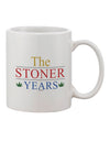 The Sophisticated Stoner Years 11 oz Coffee Mug - TooLoud-11 OZ Coffee Mug-TooLoud-White-Davson Sales