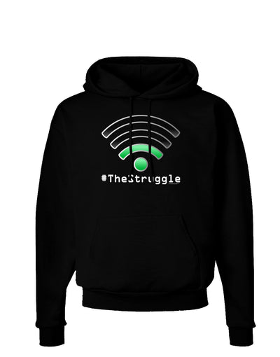 The Struggle - Low Wifi Dark Hoodie Sweatshirt-Hoodie-TooLoud-Black-Small-Davson Sales