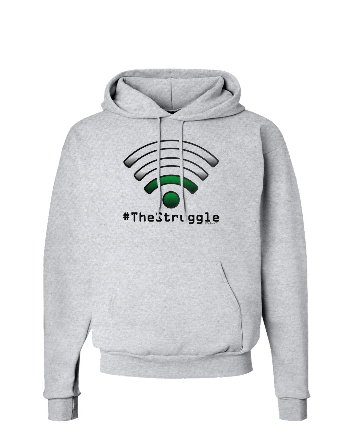 The Struggle - Low Wifi Hoodie Sweatshirt-Hoodie-TooLoud-AshGray-Small-Davson Sales