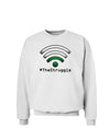 The Struggle - Low Wifi Sweatshirt-Sweatshirts-TooLoud-White-Small-Davson Sales