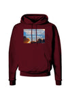 The Time Is Always Right Dark Hoodie Sweatshirt-Hoodie-TooLoud-Maroon-Small-Davson Sales