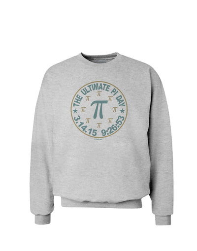 The Ultimate Pi Day Emblem Sweatshirt by TooLoud-Sweatshirts-TooLoud-AshGray-Small-Davson Sales