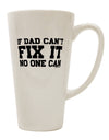 The Unmatched - Dad 16 Ounce Conical Latte Coffee Mug by TooLoud - A Must-Have for Drinkware Enthusiasts-Conical Latte Mug-TooLoud-White-Davson Sales