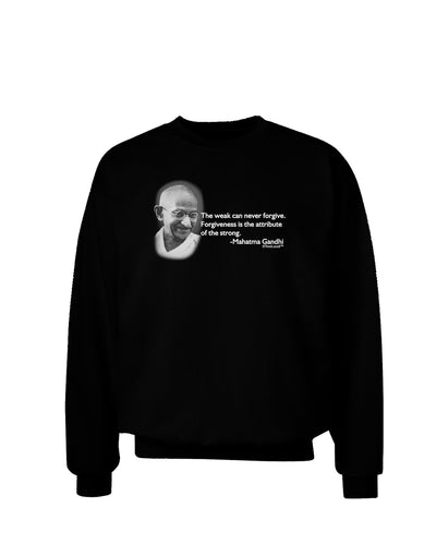 The Weak Can Never Forgive Adult Dark Sweatshirt-Sweatshirts-TooLoud-Black-Small-Davson Sales