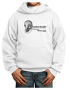 The Weak Can Never Forgive Youth Hoodie Pullover Sweatshirt-Youth Hoodie-TooLoud-White-XS-Davson Sales