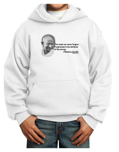 The Weak Can Never Forgive Youth Hoodie Pullover Sweatshirt-Youth Hoodie-TooLoud-White-XS-Davson Sales