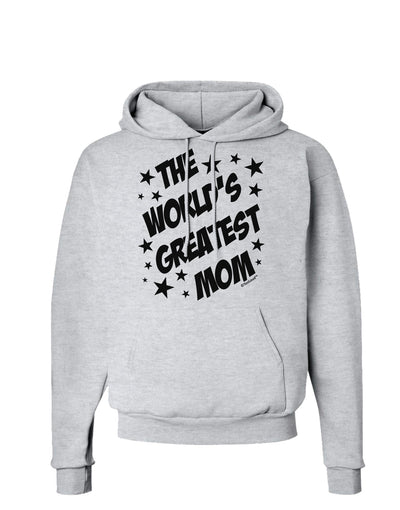 The World's Greatest Mom - Superhero Style Hoodie Sweatshirt by TooLoud-Hoodie-TooLoud-AshGray-Small-Davson Sales