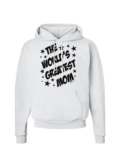 The World's Greatest Mom - Superhero Style Hoodie Sweatshirt by TooLoud-Hoodie-TooLoud-White-Small-Davson Sales