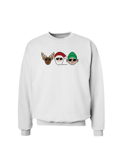 The X-mas Squad Sweatshirt-Sweatshirts-TooLoud-White-Small-Davson Sales