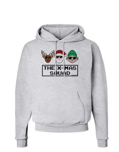 The X-mas Squad Text Hoodie Sweatshirt-Hoodie-TooLoud-AshGray-Small-Davson Sales