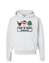 The X-mas Squad Text Hoodie Sweatshirt-Hoodie-TooLoud-White-Small-Davson Sales