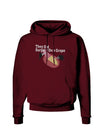 They Did Surgery On a Grape Dark Hoodie Sweatshirt by TooLoud-Hoodie-TooLoud-Maroon-Small-Davson Sales