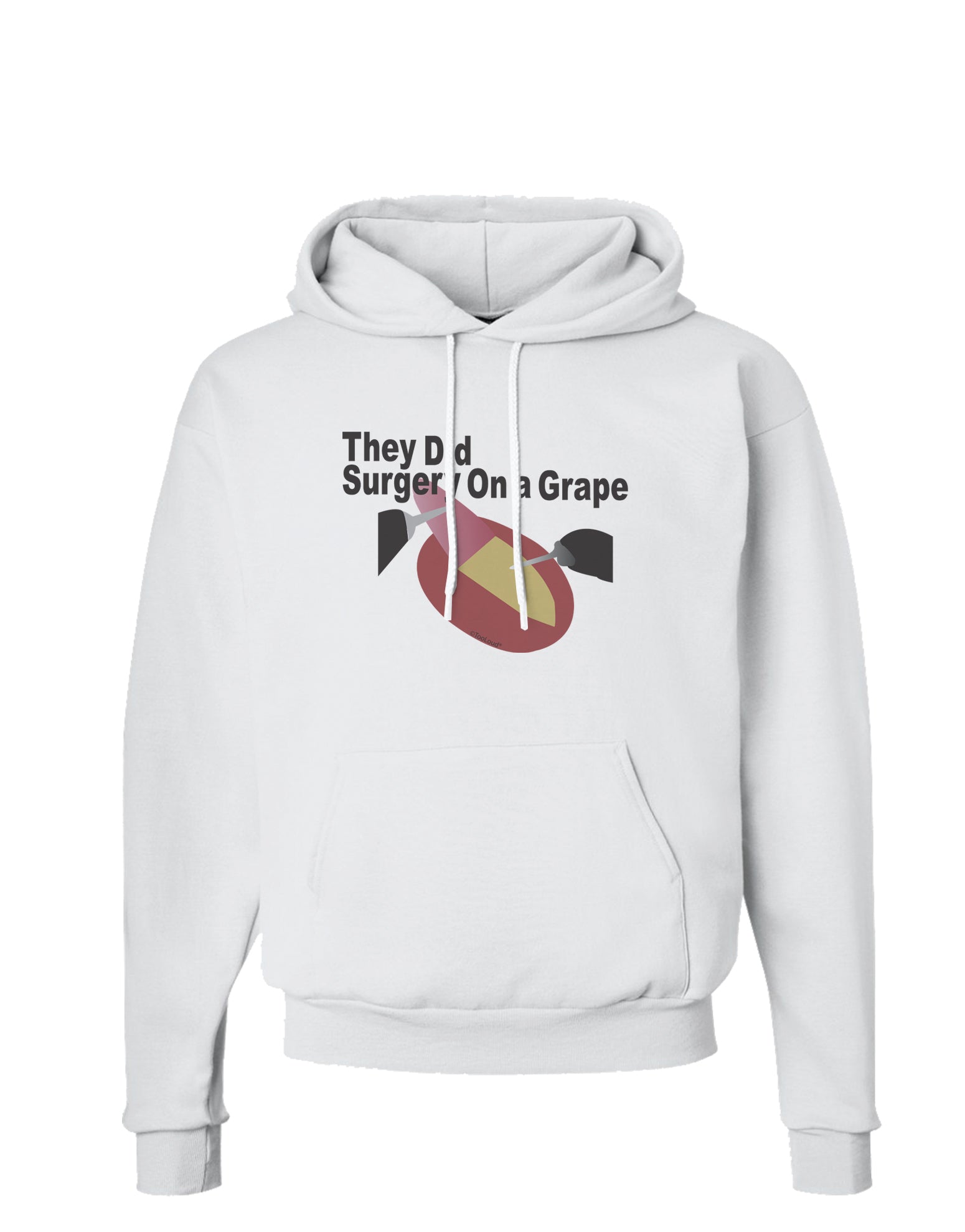 They Did Surgery On a Grape Hoodie Sweatshirt by TooLoud-Hoodie-TooLoud-White-Small-Davson Sales