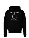 Thinking Please Wait Dark Hoodie Sweatshirt-Hoodie-TooLoud-Black-Small-Davson Sales