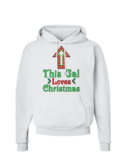 This Gal Loves Christmas Cute Hoodie Sweatshirt-Hoodie-TooLoud-White-Small-Davson Sales