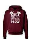 This Girl Has the Best Papa Ever Dark Hoodie Sweatshirt-Hoodie-TooLoud-Maroon-Small-Davson Sales