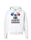 This Girl Loves America Hoodie Sweatshirt-Hoodie-TooLoud-White-Small-Davson Sales