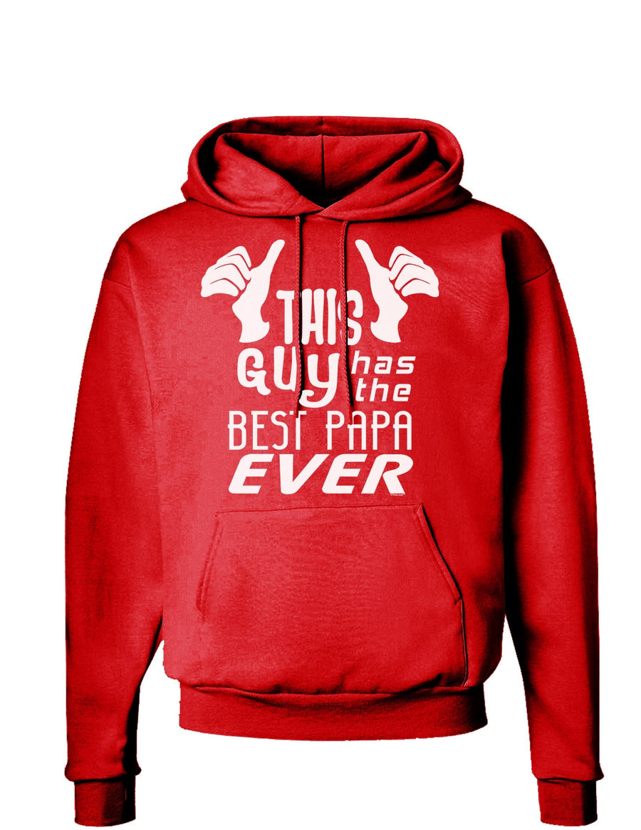 This Guy Has the Best Papa Ever Dark Hoodie Sweatshirt-Hoodie-TooLoud-Black-Small-Davson Sales