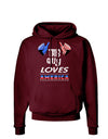 This Guy Loves America Dark Hoodie Sweatshirt-Hoodie-TooLoud-Maroon-Small-Davson Sales