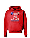 This Guy Loves America Dark Hoodie Sweatshirt-Hoodie-TooLoud-Red-Small-Davson Sales