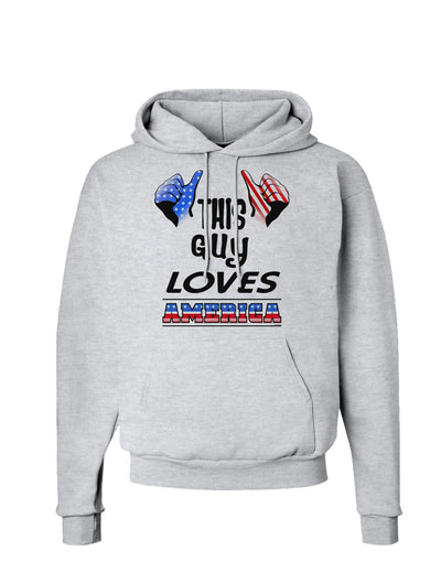 This Guy Loves America Hoodie Sweatshirt-Hoodie-TooLoud-AshGray-Small-Davson Sales