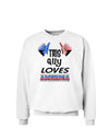 This Guy Loves America Sweatshirt-Sweatshirts-TooLoud-White-Small-Davson Sales