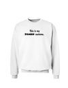 This Is My Zombie Costume - Halloween Sweatshirt-Sweatshirts-TooLoud-White-Small-Davson Sales