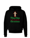 This One Is Not Ready For Christmas Dark Hoodie Sweatshirt-Hoodie-TooLoud-Black-Small-Davson Sales