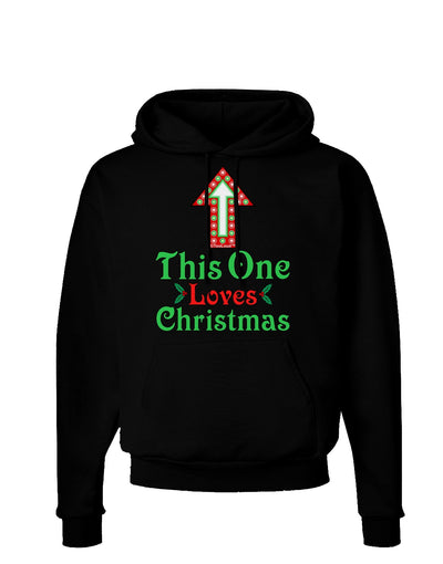 This One Loves Christmas Cute Dark Hoodie Sweatshirt-Hoodie-TooLoud-Black-Small-Davson Sales