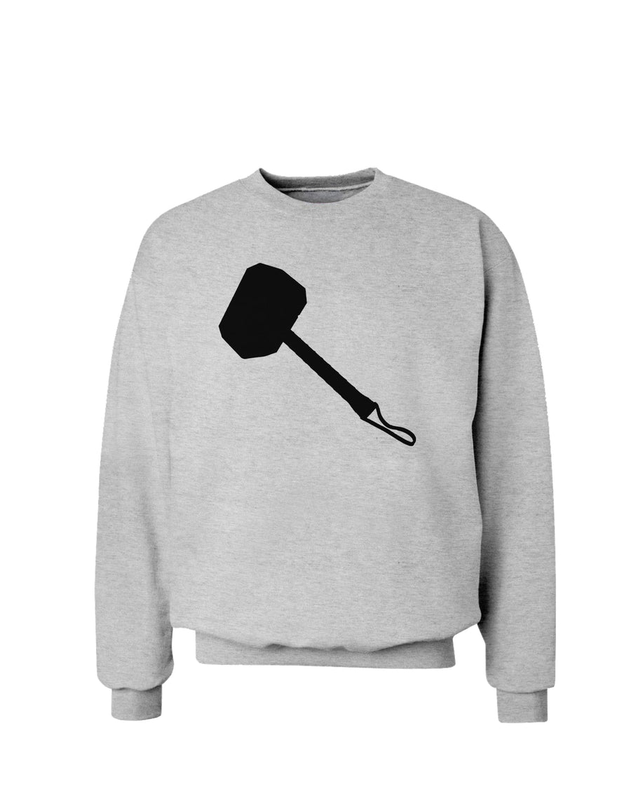 Thors Hammer Nordic Runes Lucky Odin Mjolnir Valhalla Sweatshirt by TooLoud-TooLoud-White-Small-Davson Sales