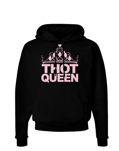 THOT Queen Dark Hoodie Sweatshirt-Hoodie-TooLoud-Black-Small-Davson Sales