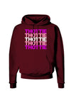 THOTTIE Dark Hoodie Sweatshirt-Hoodie-TooLoud-Maroon-Small-Davson Sales