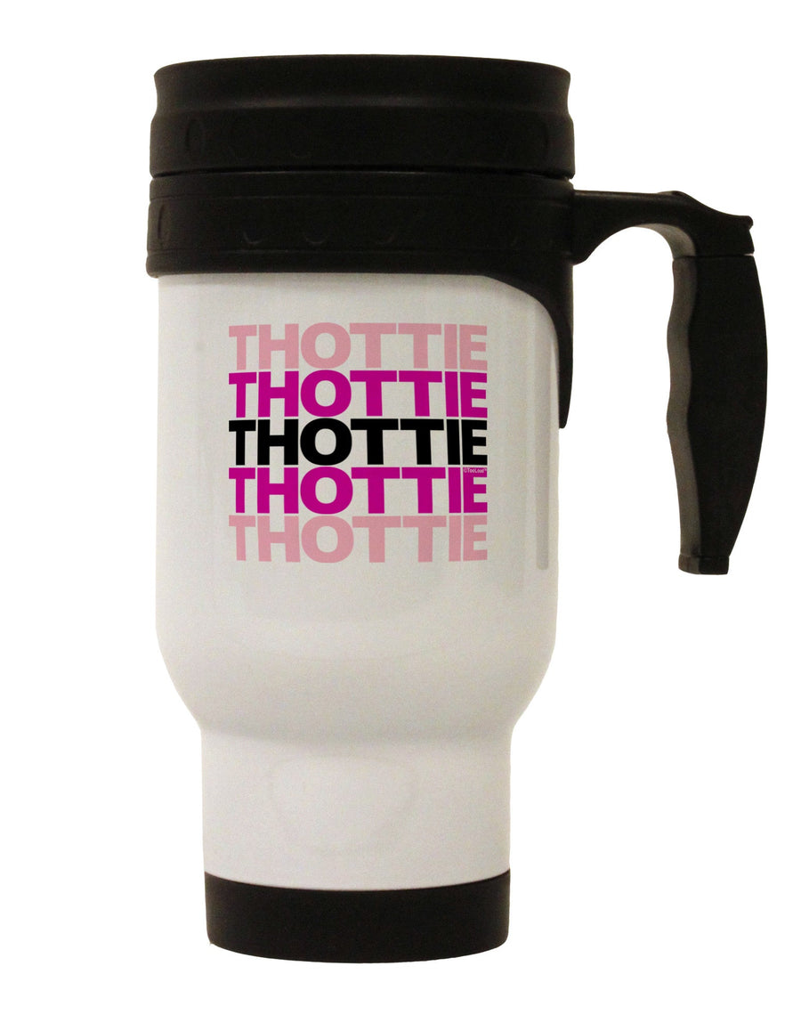 THOTTIE Stainless Steel 14oz Travel Mug-Travel Mugs-TooLoud-White-Davson Sales