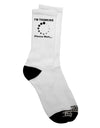 Thoughtful Pause Adult Crew Socks - TooLoud-Socks-TooLoud-White-Ladies-4-6-Davson Sales