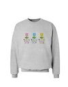 Three Easter Tulips Sweatshirt by TooLoud-Sweatshirts-TooLoud-AshGray-Small-Davson Sales