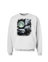 Three Owls and Moon Sweatshirt-Sweatshirts-TooLoud-White-Small-Davson Sales